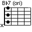 B♭7