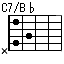C7onB♭,C/B♭