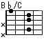 B♭onC,B♭/C