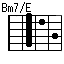 Bm7onE,Bm7/E
